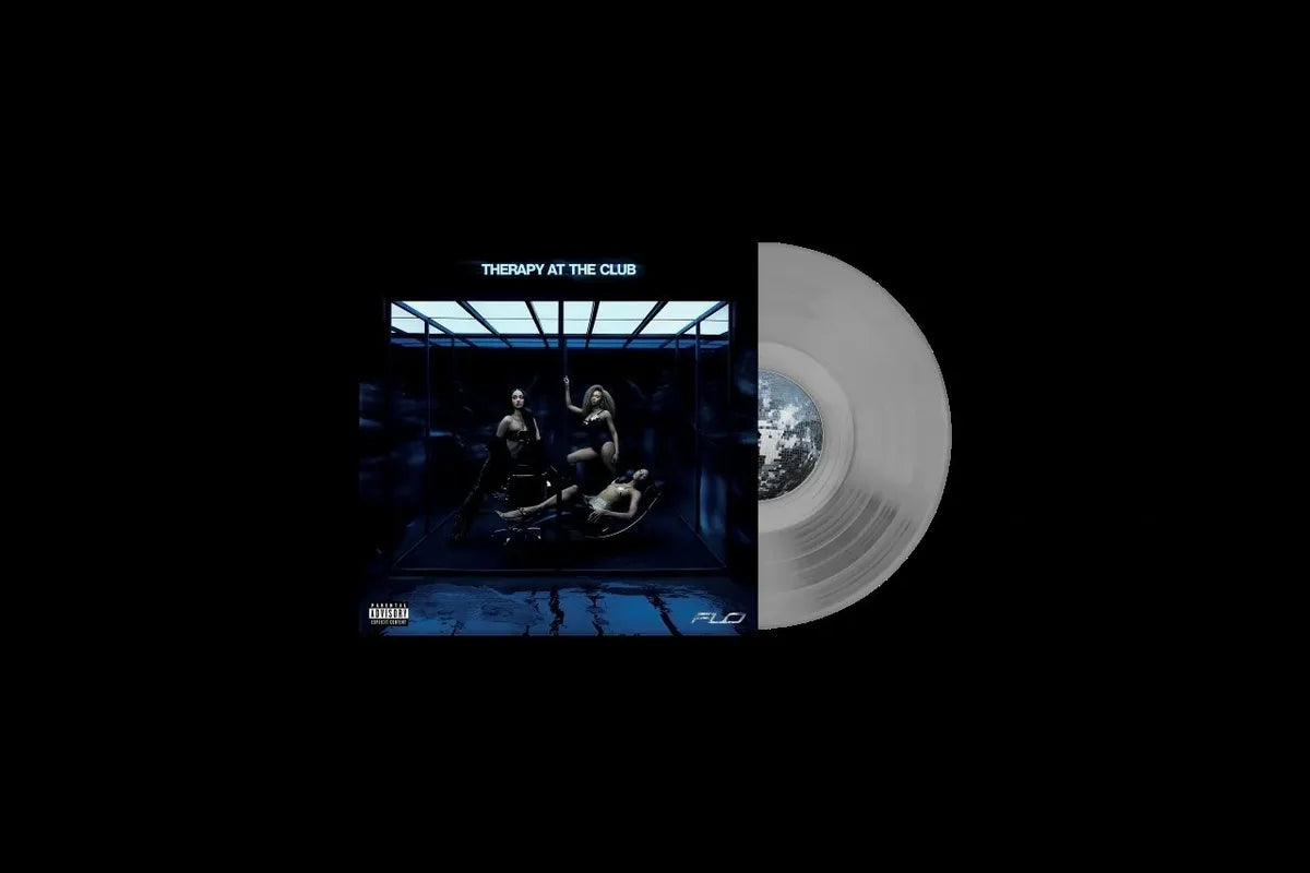 FLO - Therapy At The Club - Due 24/07/2026 - THE GLASS' TRANSPARENT INDIES VINYL