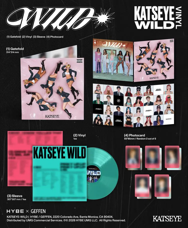 KATSEYE - WILD - Due 14/8/26
