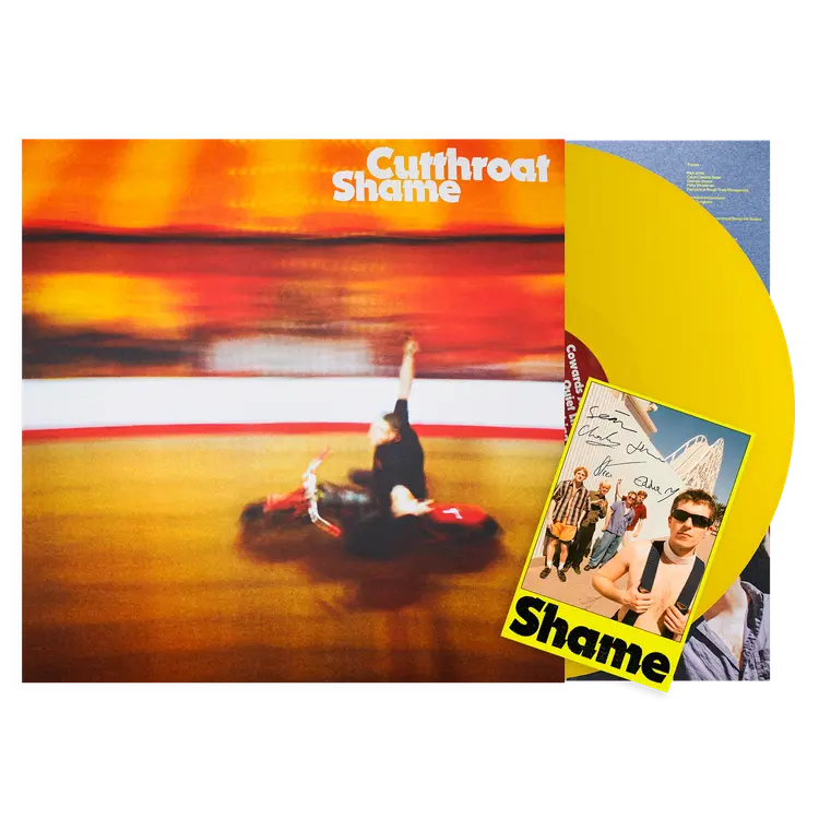 Shame - Cutthroat - With Signed Print