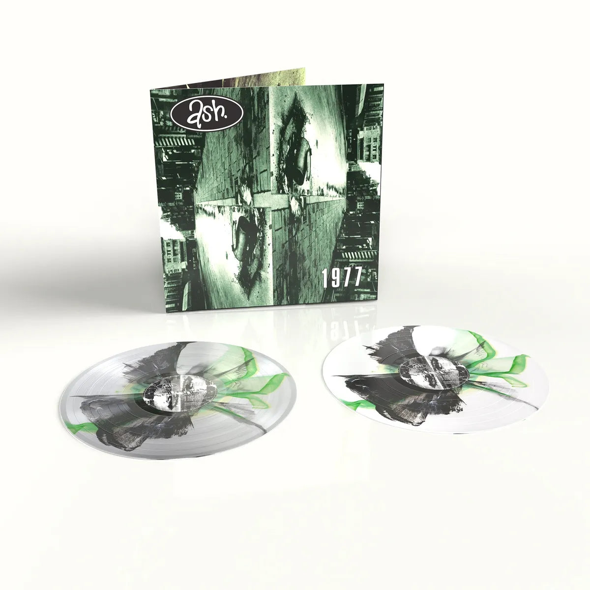Ash 1977 (30th Anniversary Edition) 2LP Black & Green Inksplosion Vinyl - Due 16/10/26