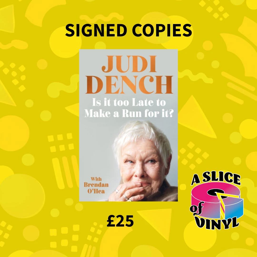 **SIGNED** Judi Dench -
Is It Too Late to Make a Run for It?