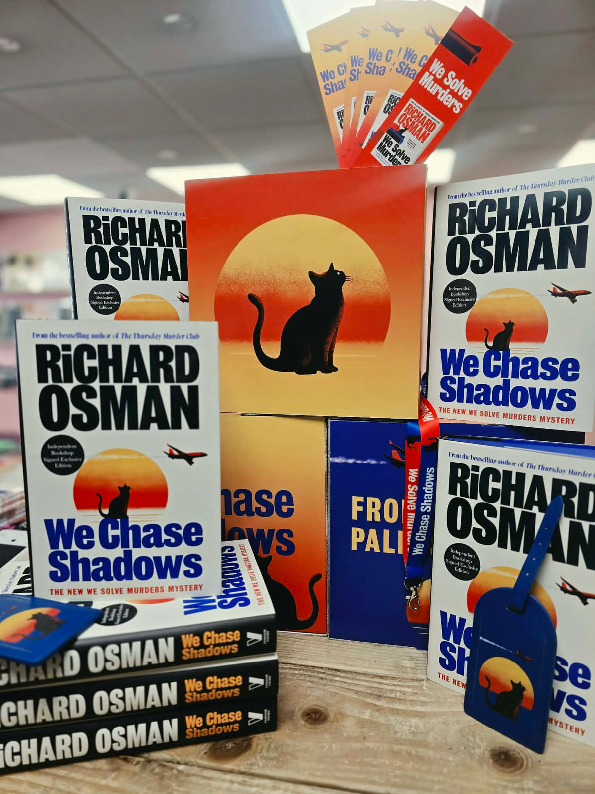 We Chase Shadows- Richard Osman - Signed + FREE merch - Due 10/9/26
