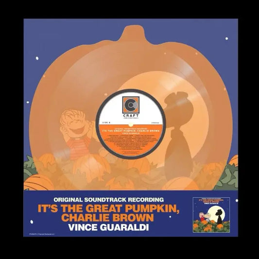 Vince Guaraldi Trio - The Great Pumpkin, Charlie Brown (Pumpkin Shaped Vinyl)