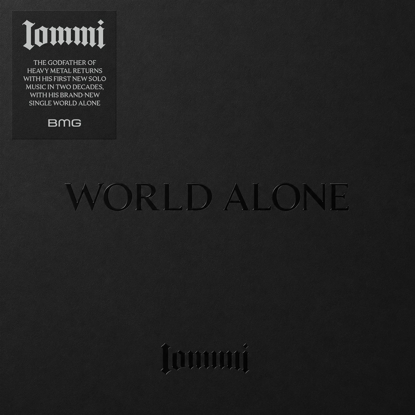 Tony Iommi (Black Sabbath) World Alone