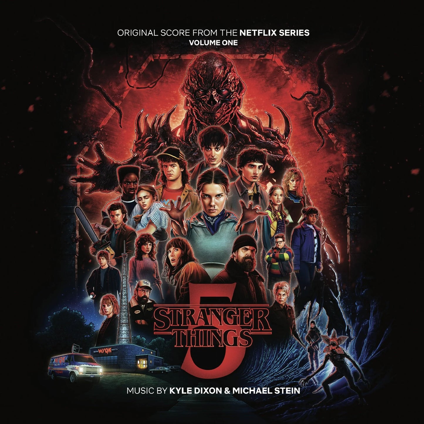 Metallic Bronze 2LP Stranger Things 5 (Original Score - Volume One) Music By Kyle Dixon & Michael Stein