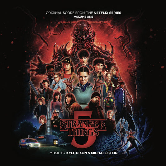Metallic Bronze 2LP Stranger Things 5 (Original Score - Volume One) Music By Kyle Dixon & Michael Stein