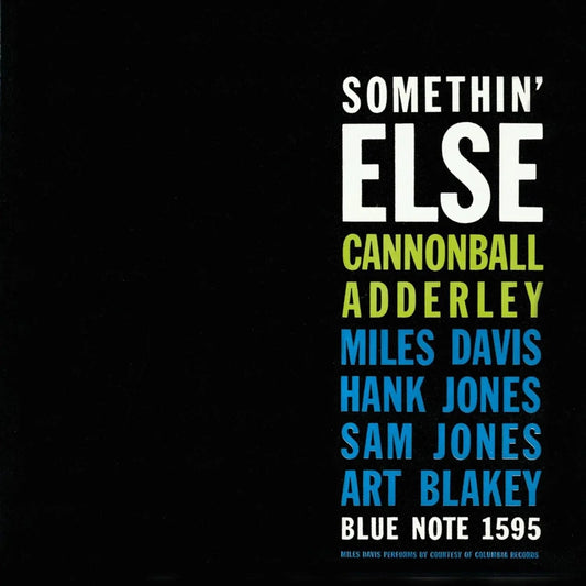 Cannonball Adderley - Somethin’ Else (Essential Vinyl Series)
