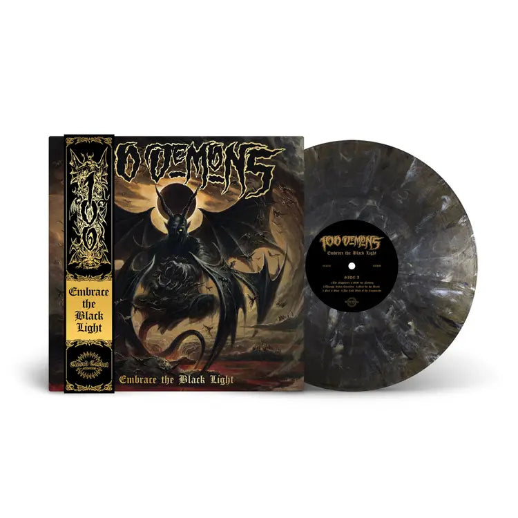 100 Demons Embrace the Black Light - Onyx Vinyl LTD to 600