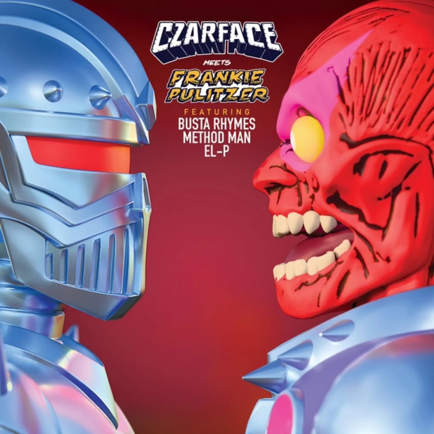 Czarface - Czarface Meets Frankie Pulitzer - Limited Select Retailers Exclusive Ruby Red LP + Sticker Sheet