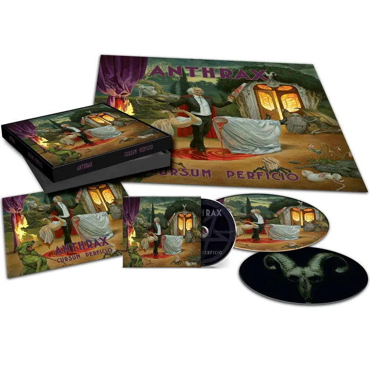 Anthrax Cursum Perficio - Transparent Magenta Vinyl