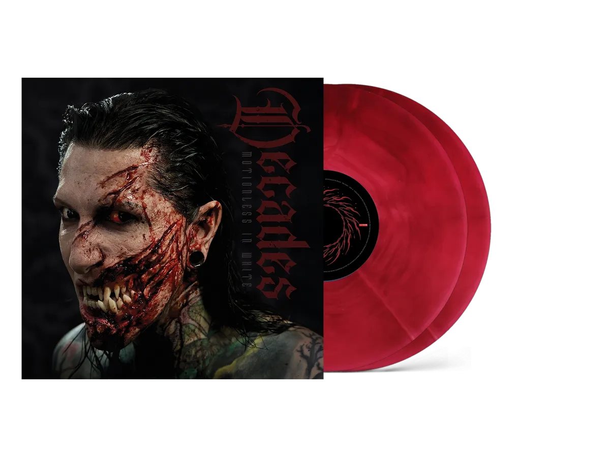 Motionless In White - Decades - Due 17/7/26 - Red Marble Vinyl