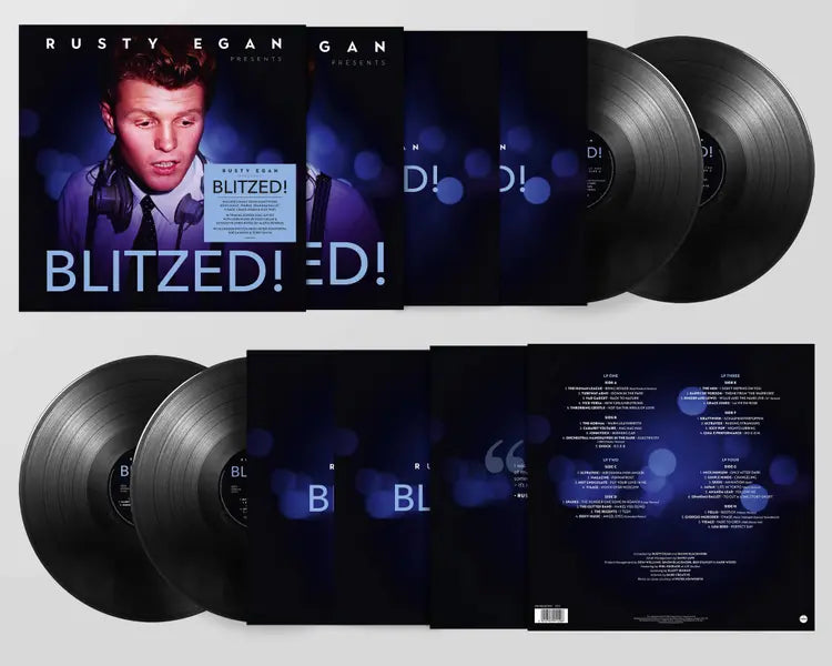 Rusty Egan Presents Blitzed - Signed Copy