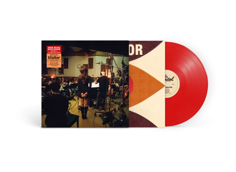 Sienna Spiro - Visitor - LTD Red Vinyl with ALT sleeve