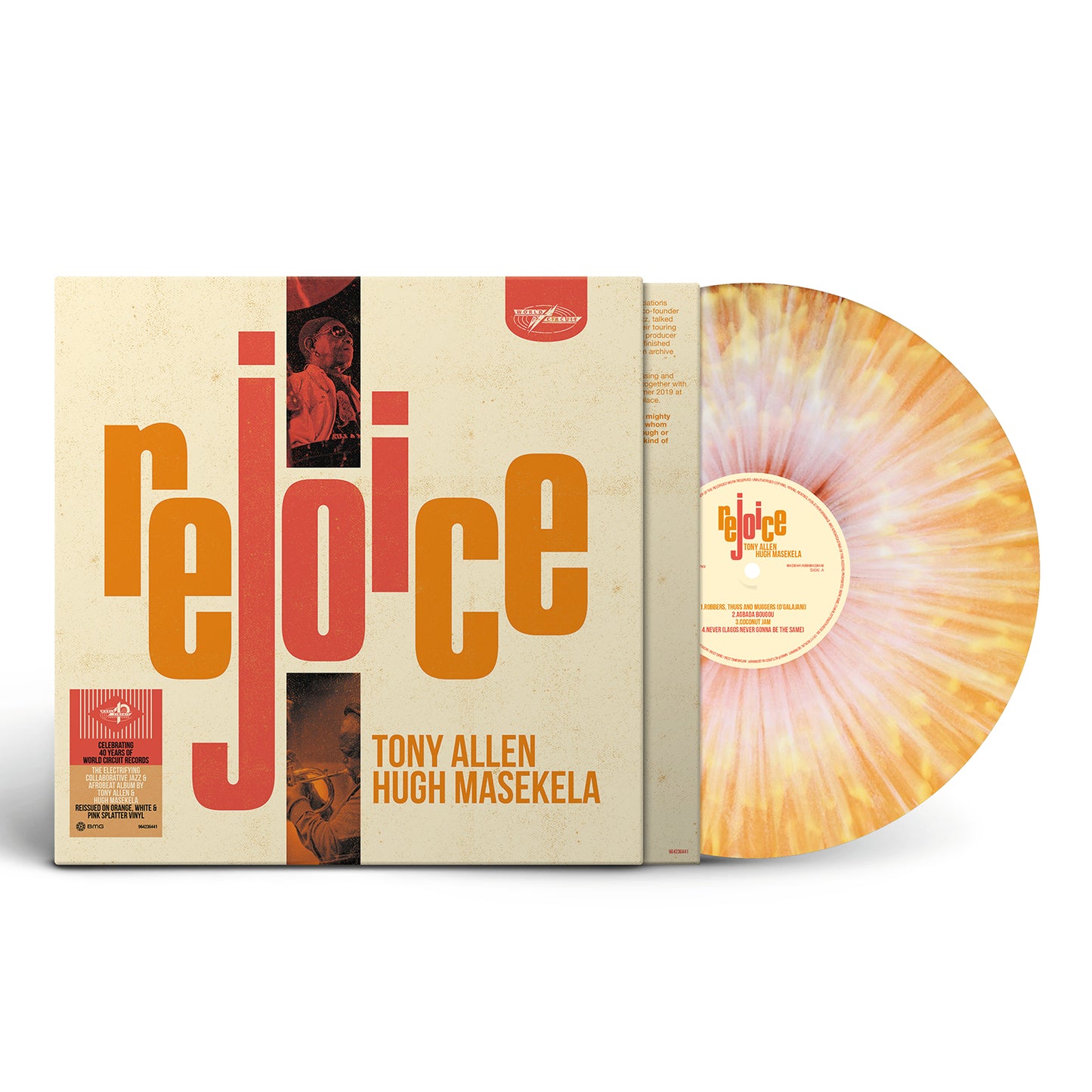 Tony Allen & Hugh Masekela -  Rejoice - Due  30/10/2026
